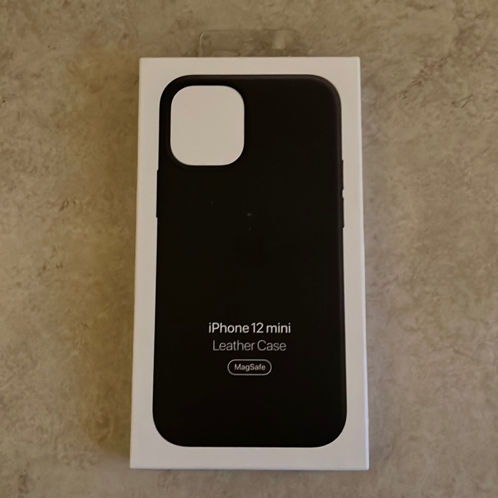 Apple Leather IPhone 12 Mini Case